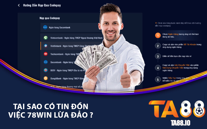 Tại sao có tin đồn về việc 78win lừa đảo ?